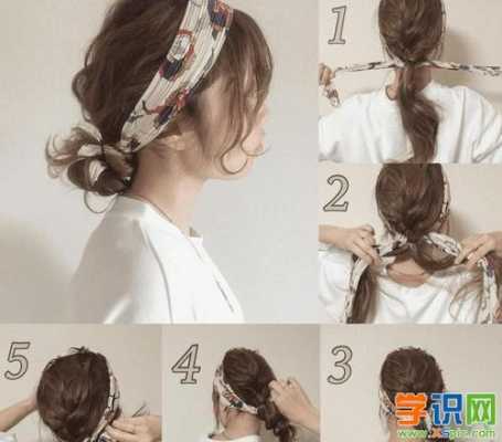 怎么编彩带（编彩带头发的简单方法）