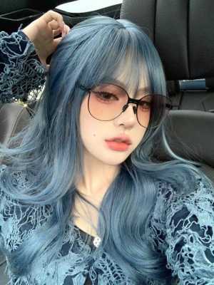 怎么夸女生头发染的好看,女孩染头发什么颜色好看图片