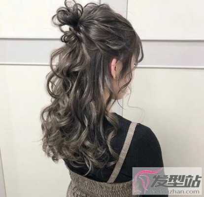 发尾怎么绑（烫发绑发教程）