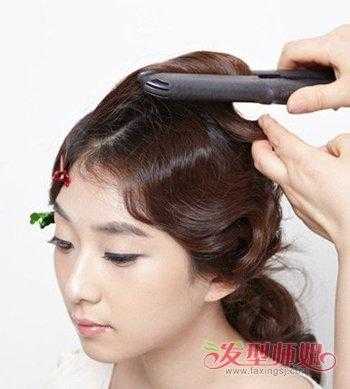 马尾卷发怎么卷（马尾卷发自己怎么卷直板夹）