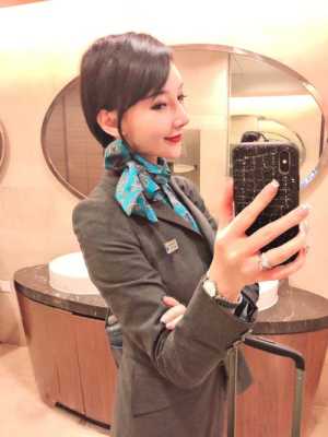 空姐短发怎么梳,空姐的发型怎么梳图片