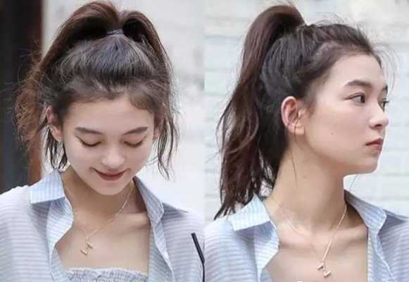 椭圆形脸适合什么发型女（椭圆形的脑袋该怎么扎出御姐风的发型）