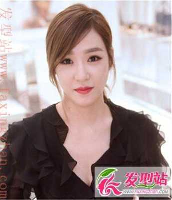 椭圆形脸适合什么发型女（椭圆形的脑袋该怎么扎出御姐风的发型）
