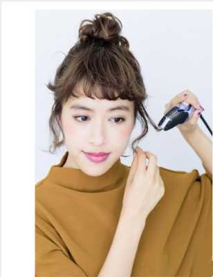 卷头发怎么扎丸子头,丸子头怎么卷好看