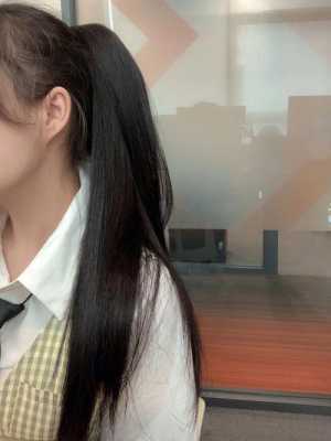 黑长直马尾怎样扎好看,黑长直怎么扎头发好看学生