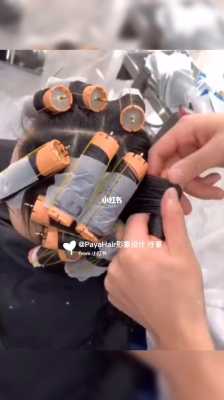 烫大卷的裁剪和上杠手法,怎么烫大卷发视频教程