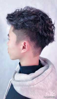 男生头发硬烫什么发型（头发硬塌适合什么烫）