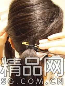 发卡怎么固定,怎么让头发固定一个发型