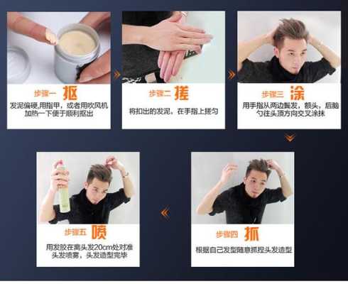 单独用发泥效果怎么样,发泥怎么用 发泥抓头发教程