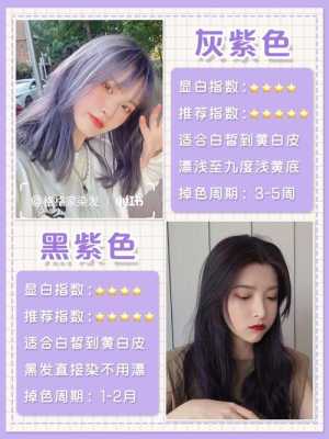 黑蓝怎么染（头发有紫色的腊怎样可以染成蓝黑色）