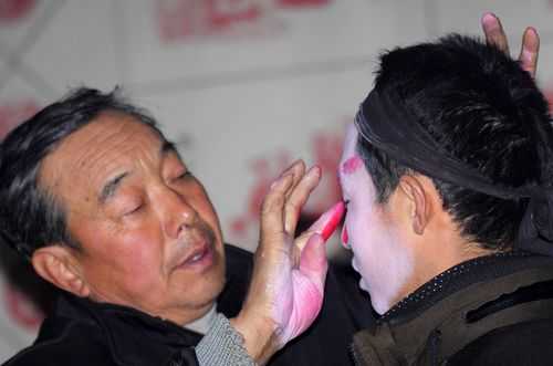 陕西血社火是怎么化妆的,血妆怎么化