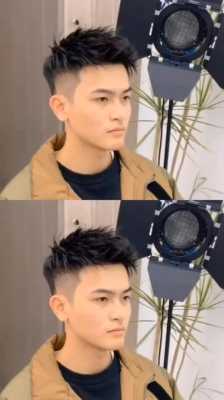瓜子脸的男生适合什么发型（瓜子脸的男生适合什么发型图片）