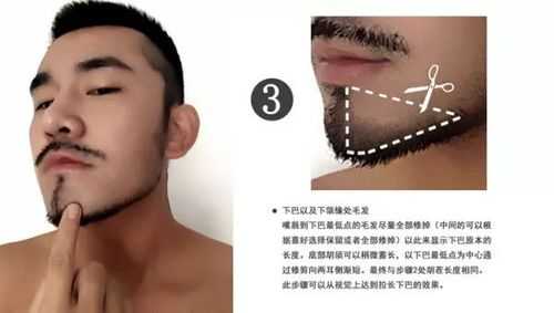 胡子怎么修造型（男士胡须造型修剪方法）