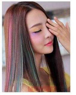 三个头发颜色，哪个好看,头发什么颜色好看女生图片