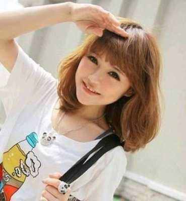 皮肤偏黄的人弄梨花头要染什么颜色好看,梨花头染什么颜色好看
