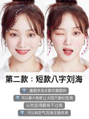 颧骨高留什么刘海好看（菱形脸颧骨高适合什么刘海）