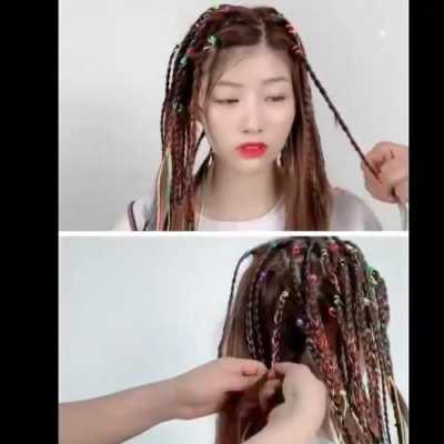 跳舞辫子怎么扎,跳舞的头发怎么扎视频