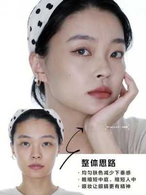 方脸怎么化妆显脸小（方圆脸小眼睛适合什么妆容）