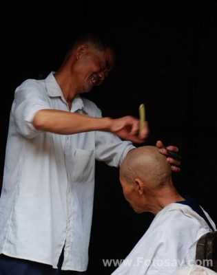 传统刮光头过程,怎么刮光头又亮又白