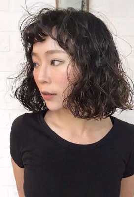 电头发和烫头发有什么不同,电什么发型好看图片