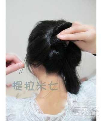 盘头发的方法,u型盘发器怎么盘头发