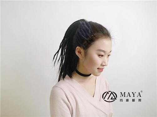 脏辫马尾怎么扎,怎么扎脏辫视频教程
