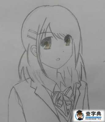 中学女生怎么（中学女生怎么画）