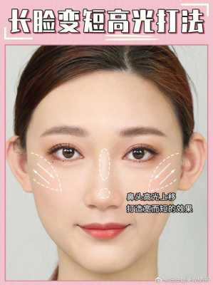 长脸如何画腮红,长脸腮红怎么打图解女生