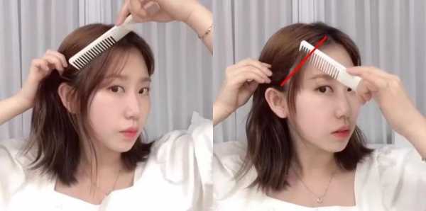 女生鬓角怎么剪（女生头发两边的鬓角怎么剪）
