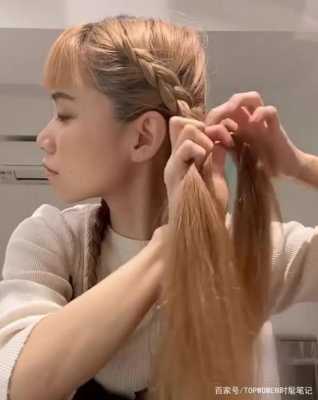 披发怎么扎又简单又好看,披发怎么扎好看简单