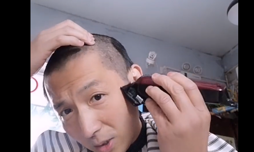 怎样用电推子给自己理圆寸,怎么理圆寸头
