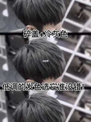 冷灰怎么染,黑灰色怎么染出来