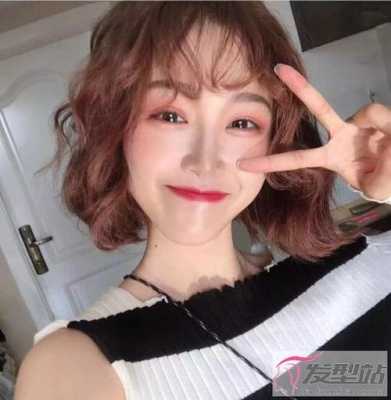 自来卷剪短发后的效果,自然卷剪什么短发好看
