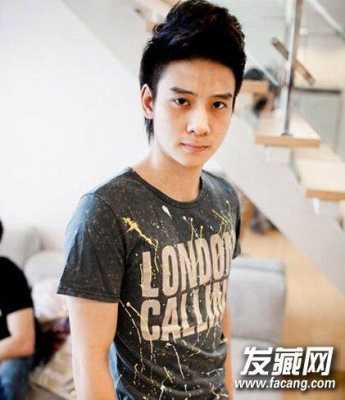 腮大适合的发型男,圆脸男士适合什么发型设计