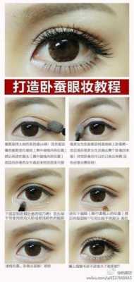 怎么画卧蚕眼（卧蚕眼怎么纹）