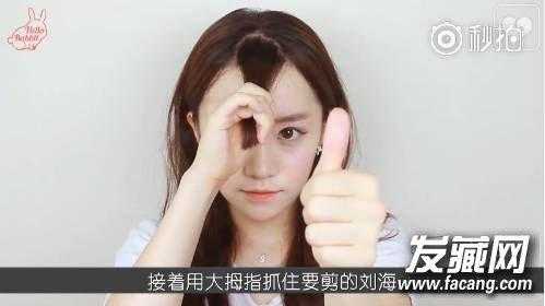 这是空气刘海但是老板剪得太厚了，怎么才能自己剪薄,厚刘海怎么剪空气刘海视频