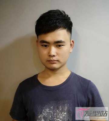 腮大适合的发型男,脸型大的男生适合什么发型图片