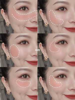 圆脸腮红怎么打（圆脸腮红怎么打显脸瘦）