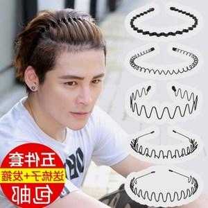 长头发怎么戴发网,长头发怎么带发带男