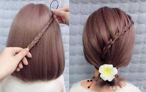 短发怎么编,短发怎么编简单好看视频