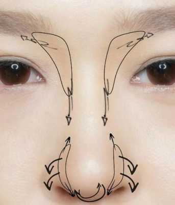 塌鼻子怎么化妆画成高鼻子,塌鼻子怎么画高鼻梁