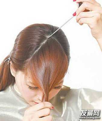 如何让斜刘海固定住,斜刘海怎么固定低头不掉