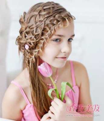 小孩刘海怎么全部编上,流海怎么编辫好看