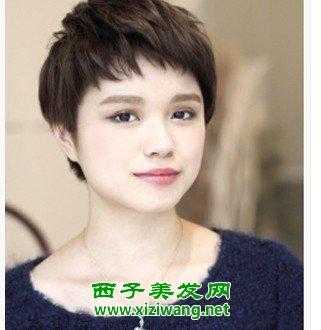 方脸女生适合什么样的短发发型图片,方脸适合什么短发女图片