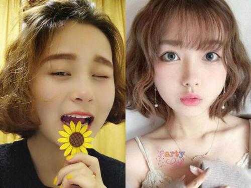 脸大剪什么短发好看,脸大的女生适合什么短发型图片