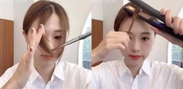 发蜡怎么抓刘海（法式刘海怎么夹直板夹）
