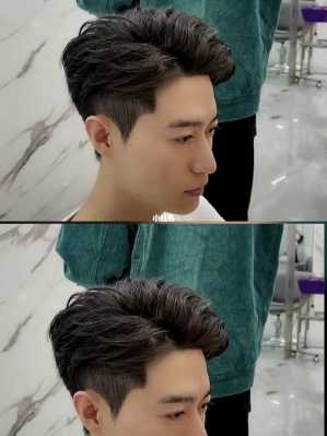 侧背头发型怎么吹（侧背头发型怎么吹图片男）