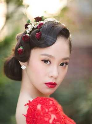 红唇妆怎么化（参加同事的婚礼化什么妆）