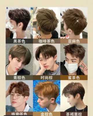 肤色黑的男生染什么颜色的头发（肤色黑的男生染什么颜色的头发显白）