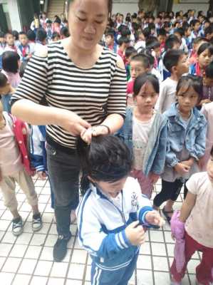 一年级老师给扎头发吗,老师适合什么发型男生